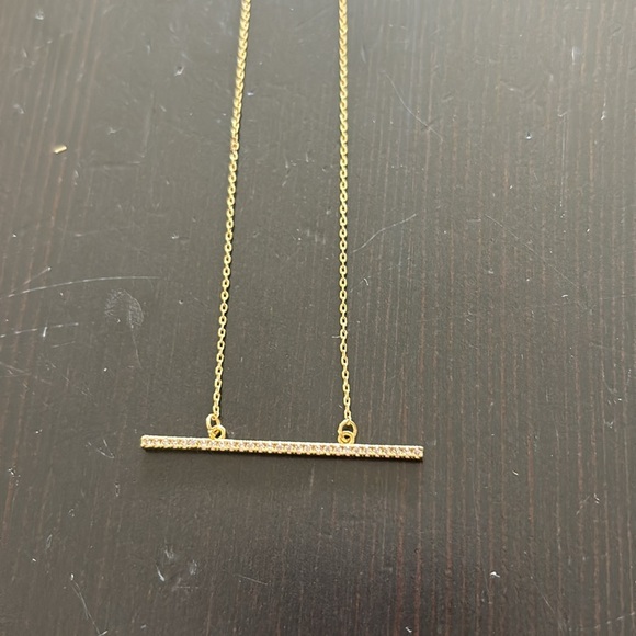 Uncommon James Bar Necklace in Gold - Picture 2 of 2